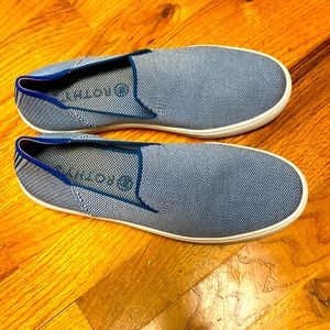Rothy Blue Slip-Ons